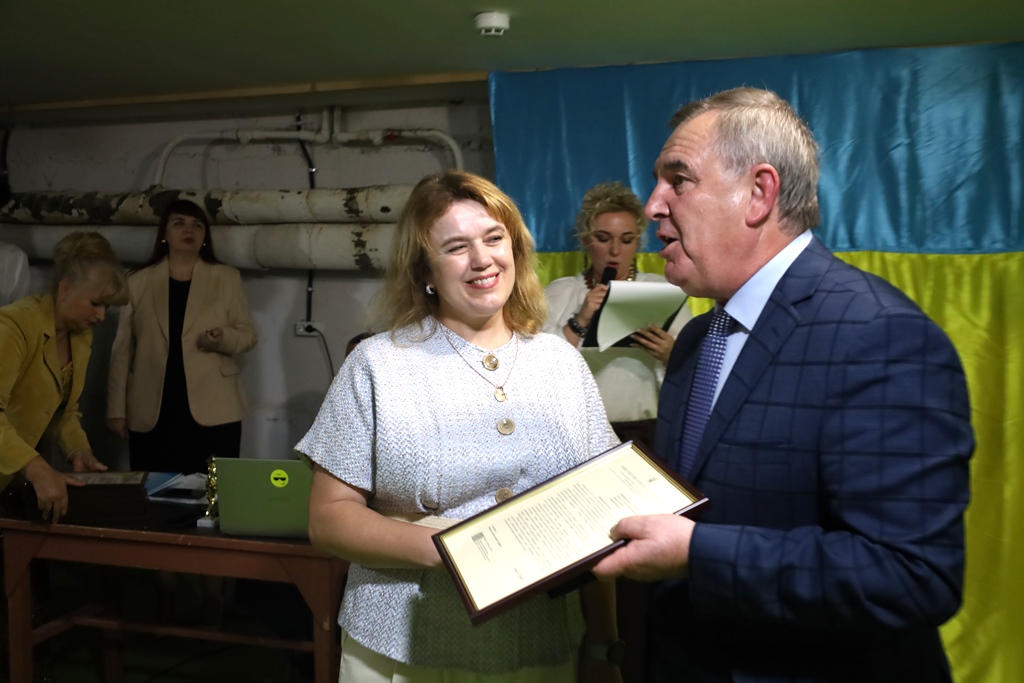 У Звягелі відбулися урочистості до Дня працівників освіти