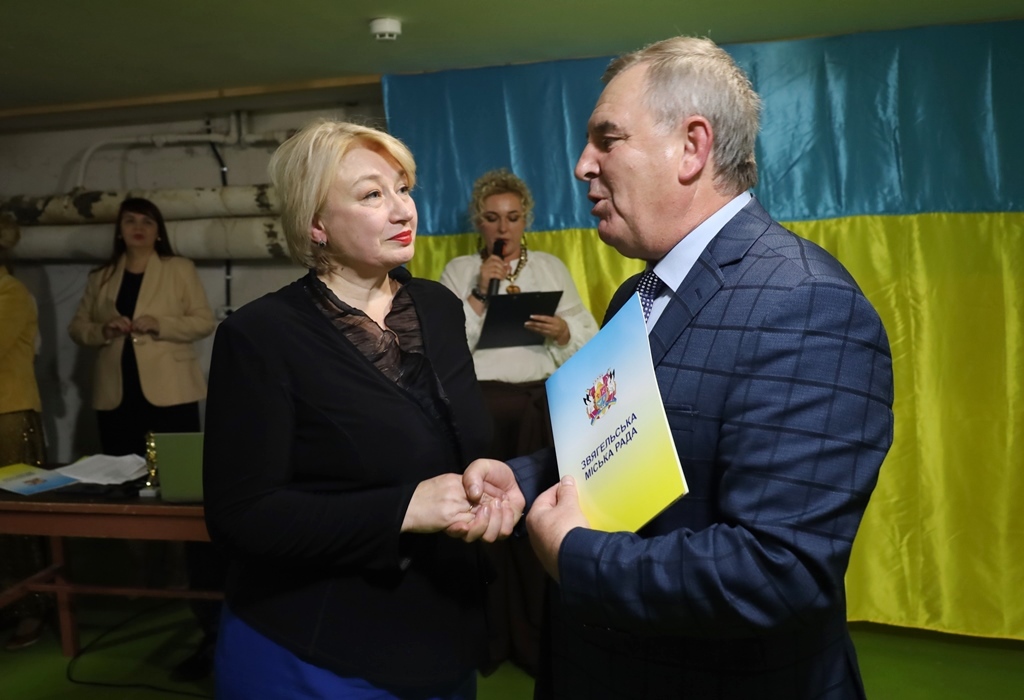 У Звягелі відбулися урочистості до Дня працівників освіти